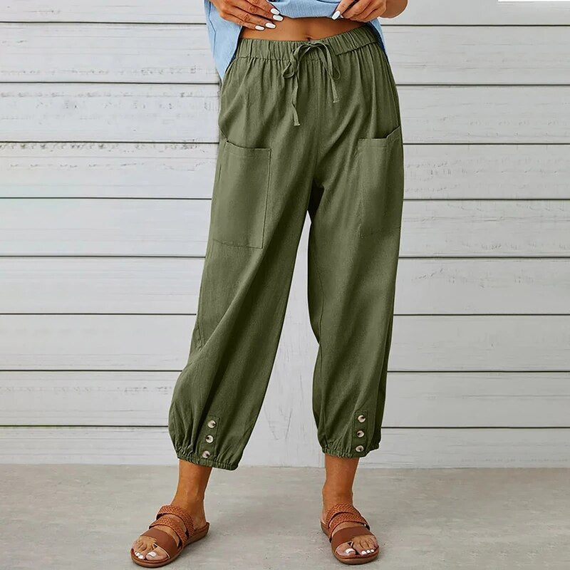 Izabela™ - Stylish Linen Pants