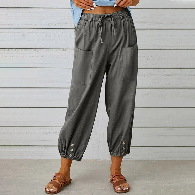 Izabela™ - Stylish Linen Pants