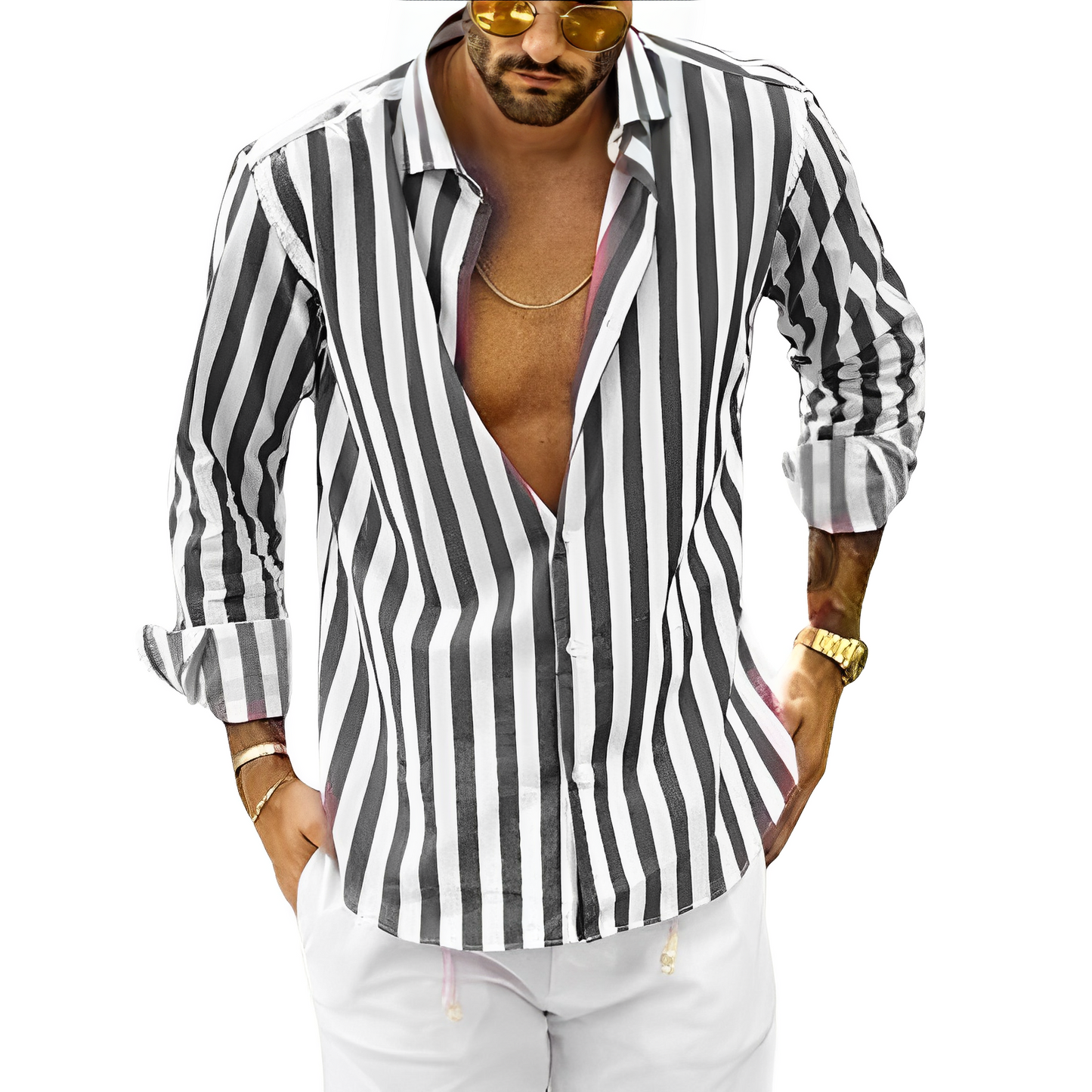 Fausto™ - Striped Shirt