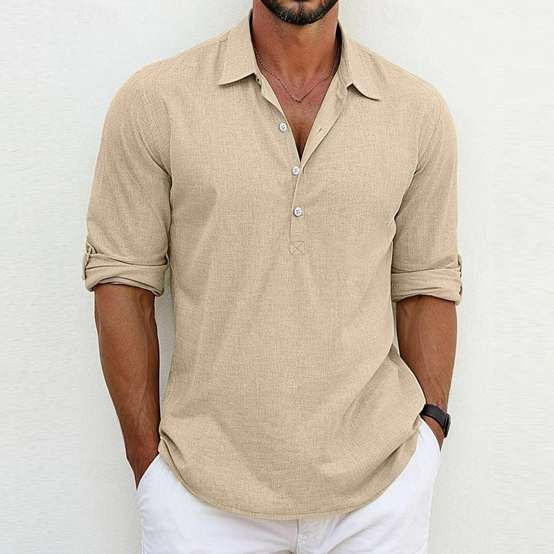 Leandro™ - Summer Cotton Shirt