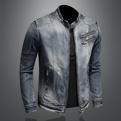 Alexo™ - Retro denim jacket for men