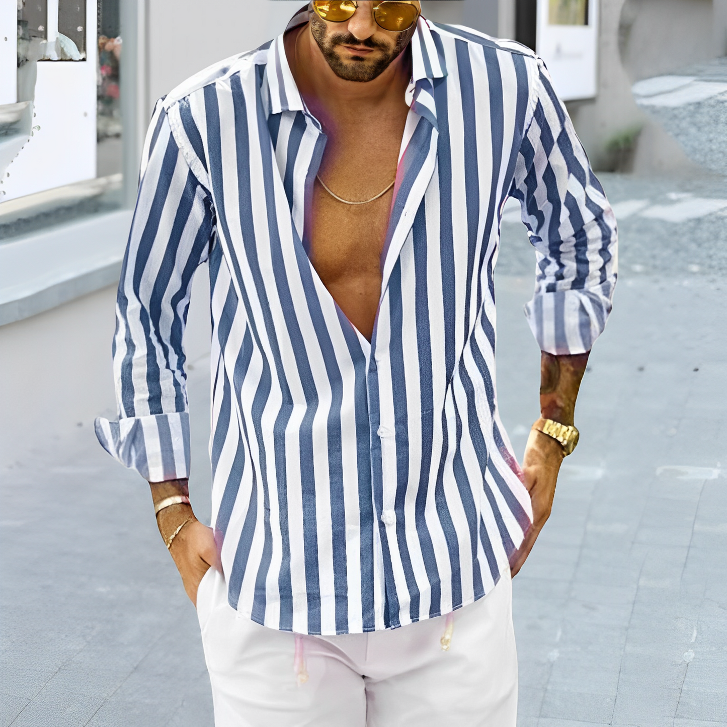 Fausto™ - Striped Shirt