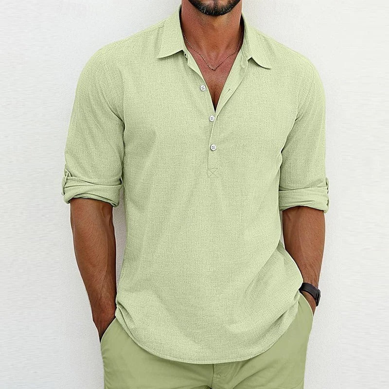 Leandro™ - Summer Cotton Shirt