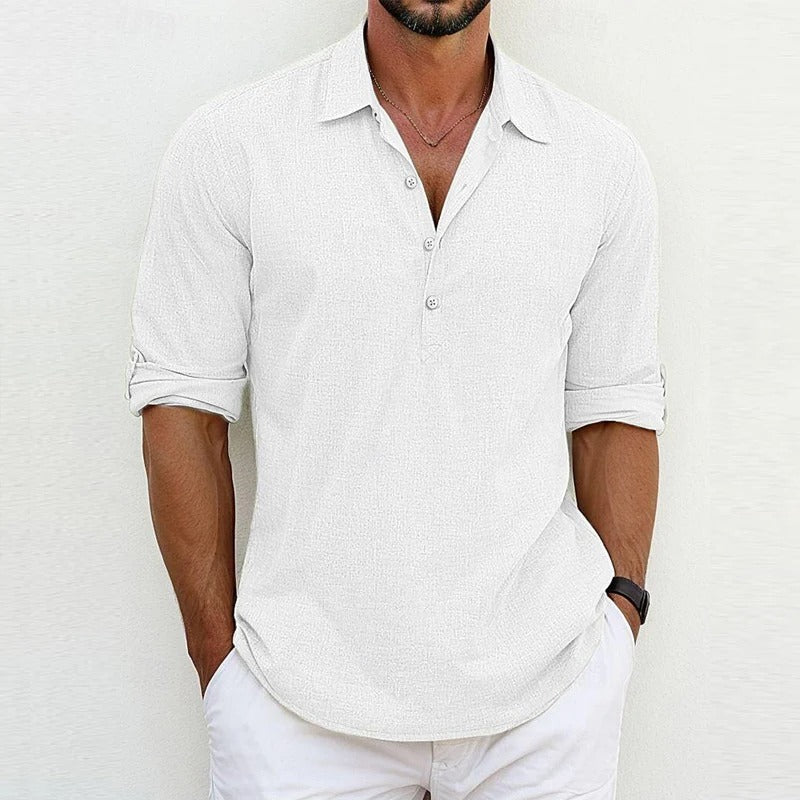 Leandro™ - Summer Cotton Shirt