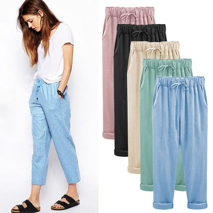 Senta™ -  Cotton Linen Pants