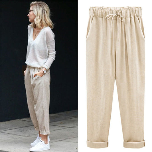 Senta™ -  Cotton Linen Pants