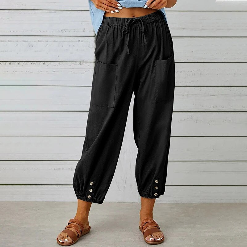 Izabela™ - Stylish Linen Pants