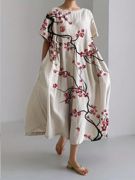 Gemma™ - Elegant Floral Dress