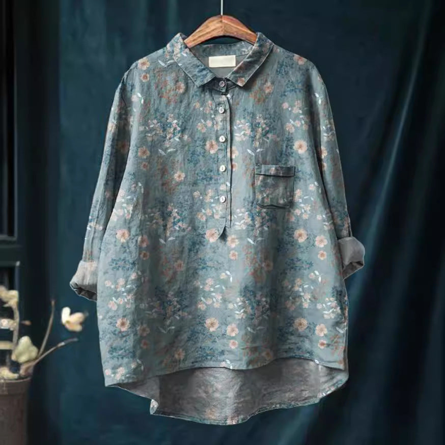 Minona™ - Floral Print Shirt