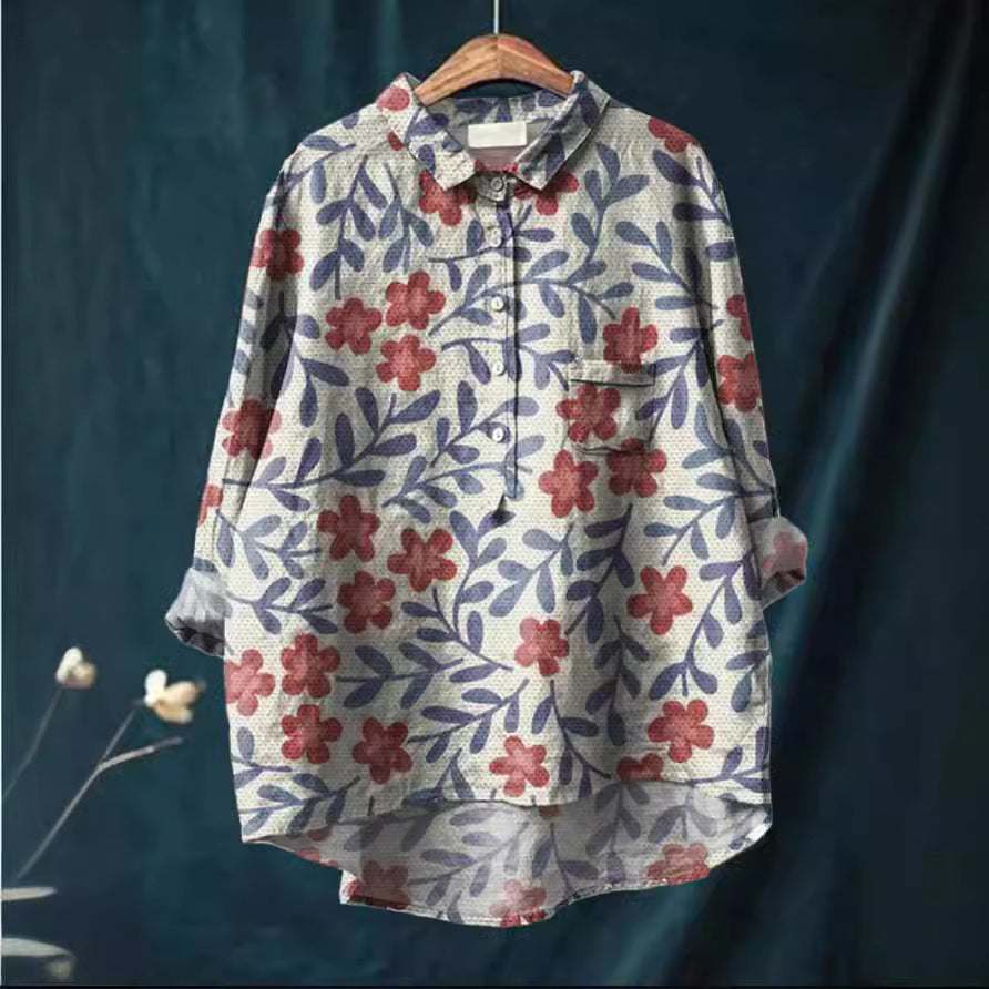 Minona™ - Floral Print Shirt