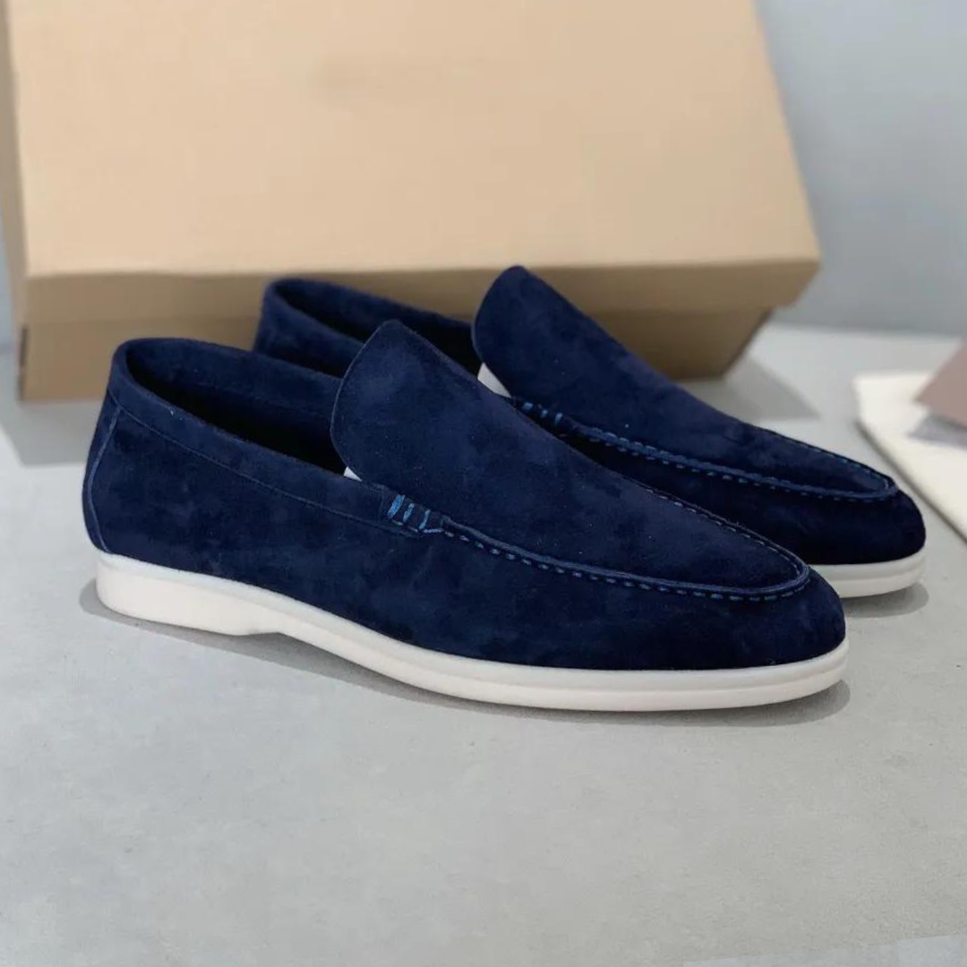 Caleb™ - Suede Loafers