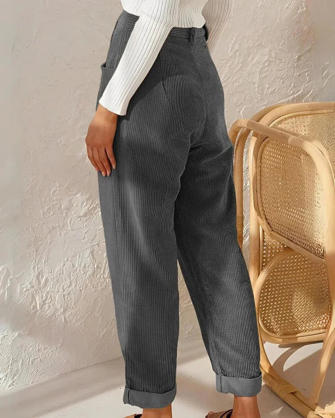 Hilma™ - Elegant Corduroy Pants