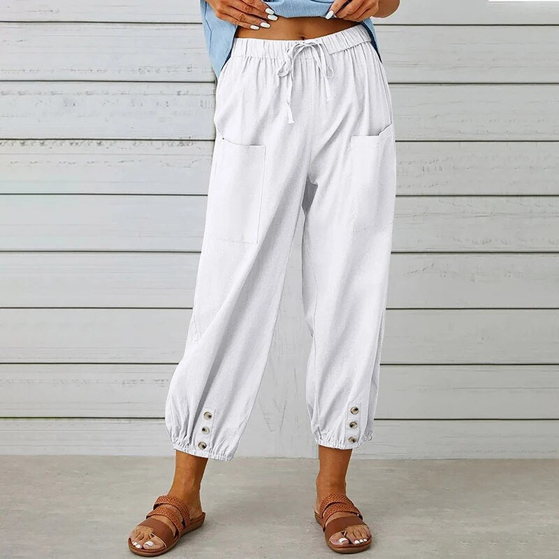 Izabela™ - Stylish Linen Pants