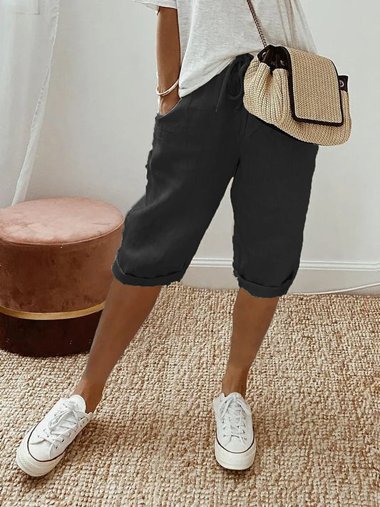 Ariana™ - Linen Cotton Shorts