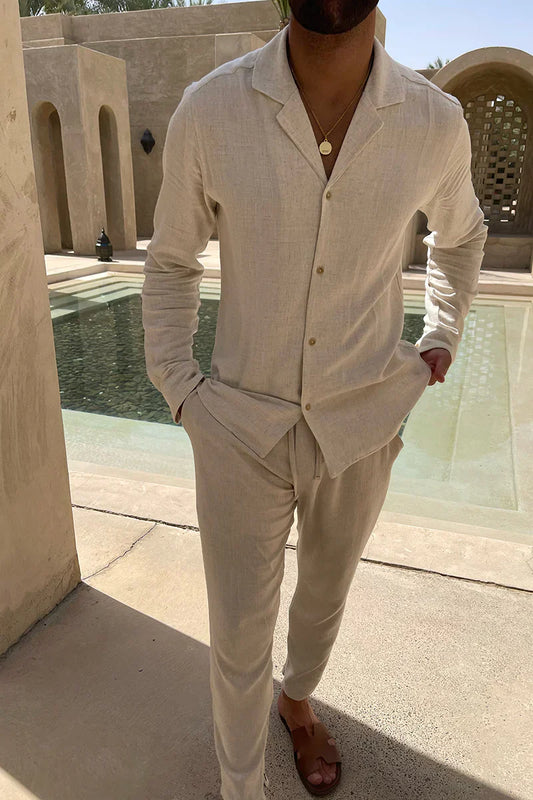 Erik™ - Men's Linen Set