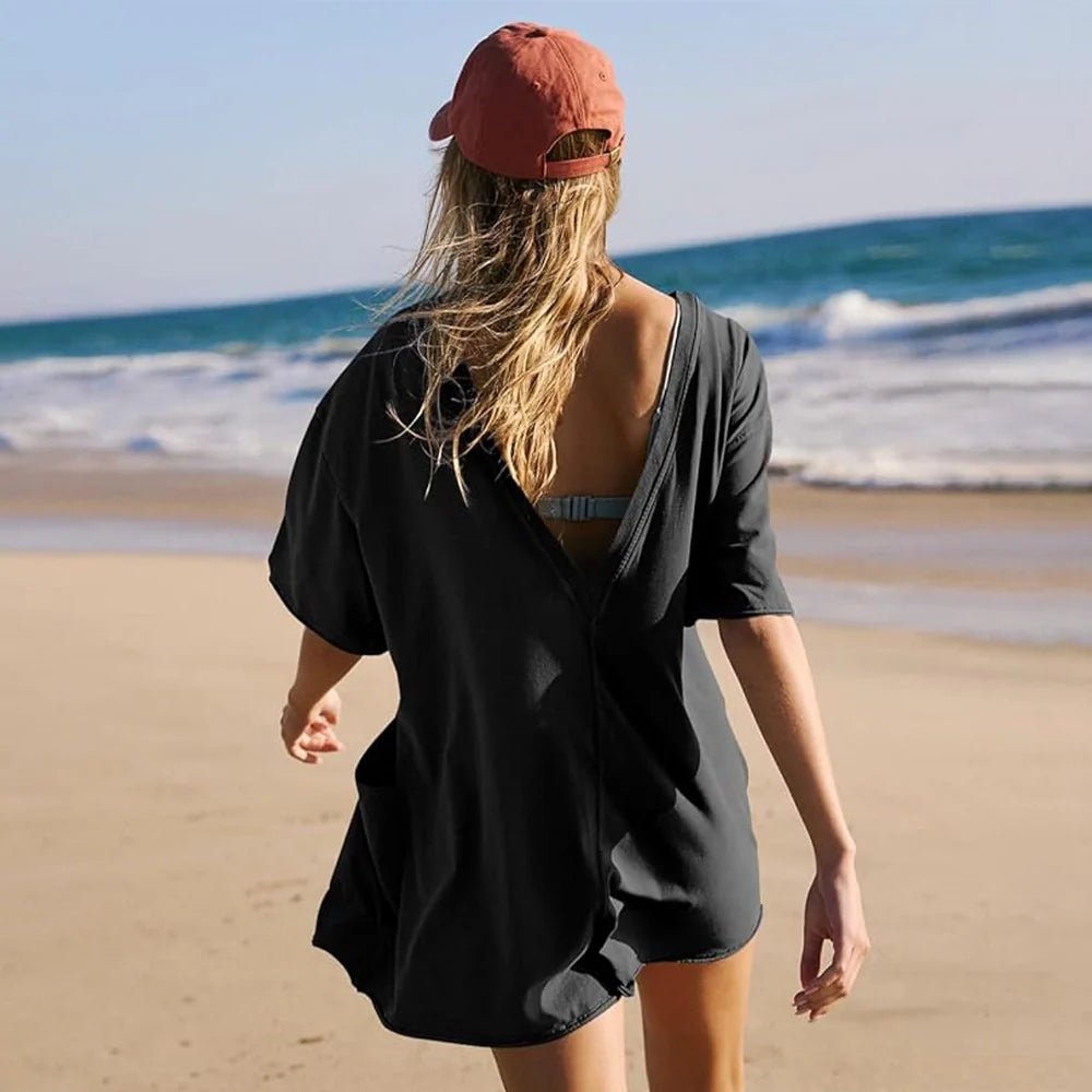 Eliana™ - Oversized T-Shirt Romper