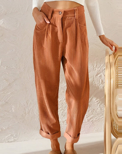 Hilma™ - Elegant Corduroy Pants