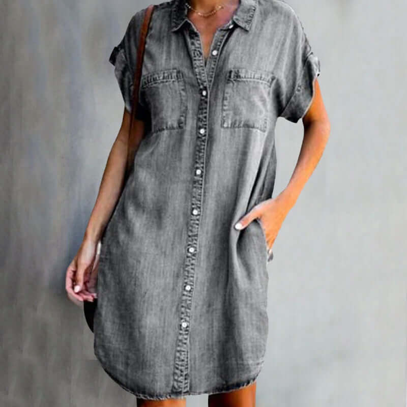 Fabiana™ - Denim Dress