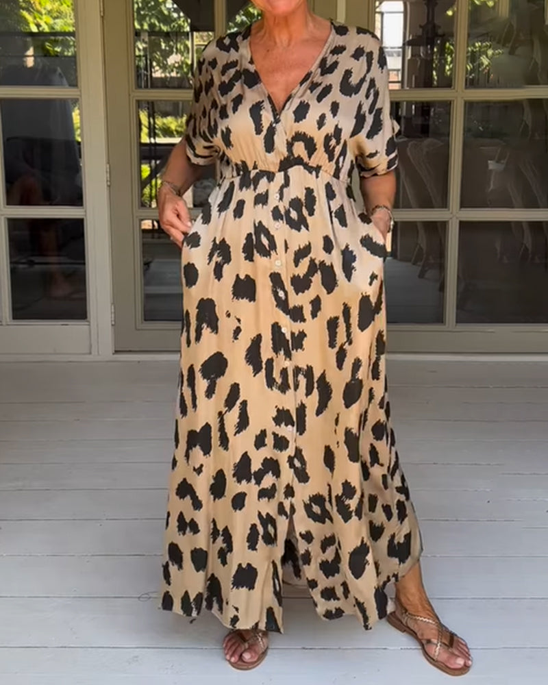 Luna™ - Leopard print dress