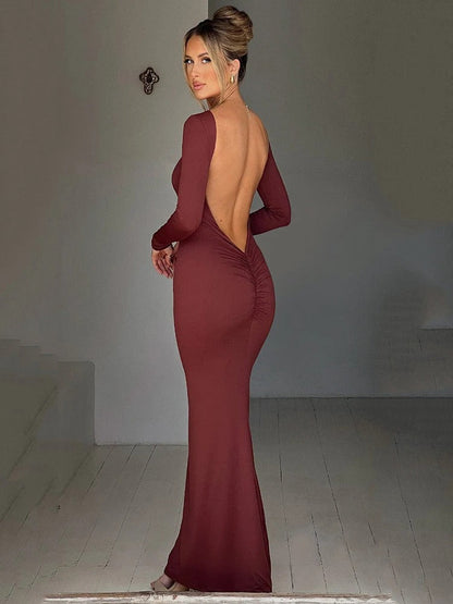 Renata™ - Backless Maxi Dress